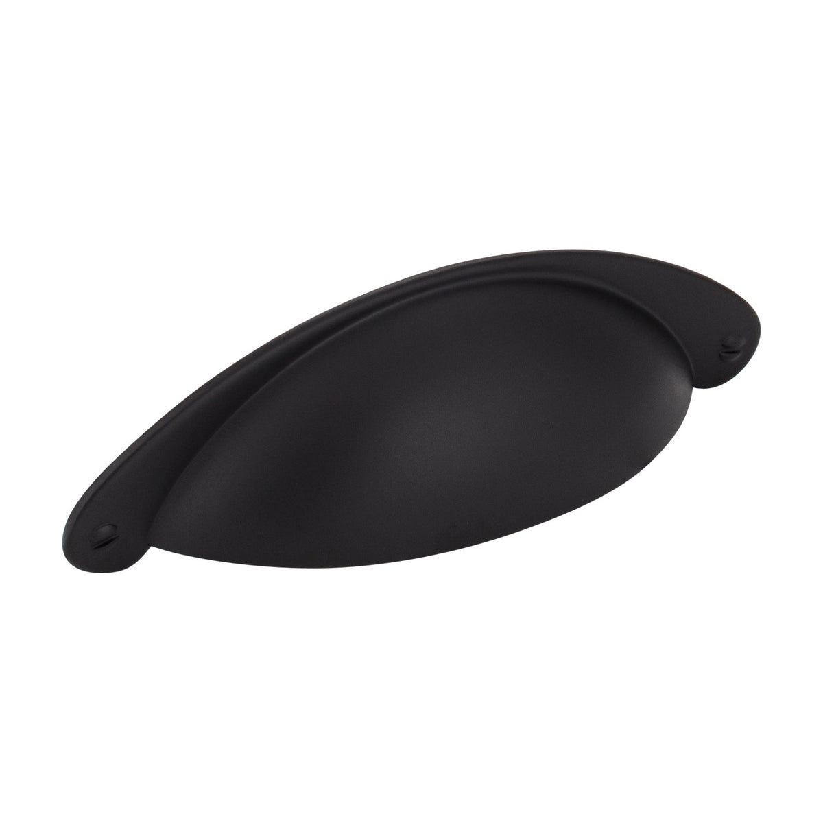 Jeffrey Alexander Lyon Handle in Matte Black, 3" Cup