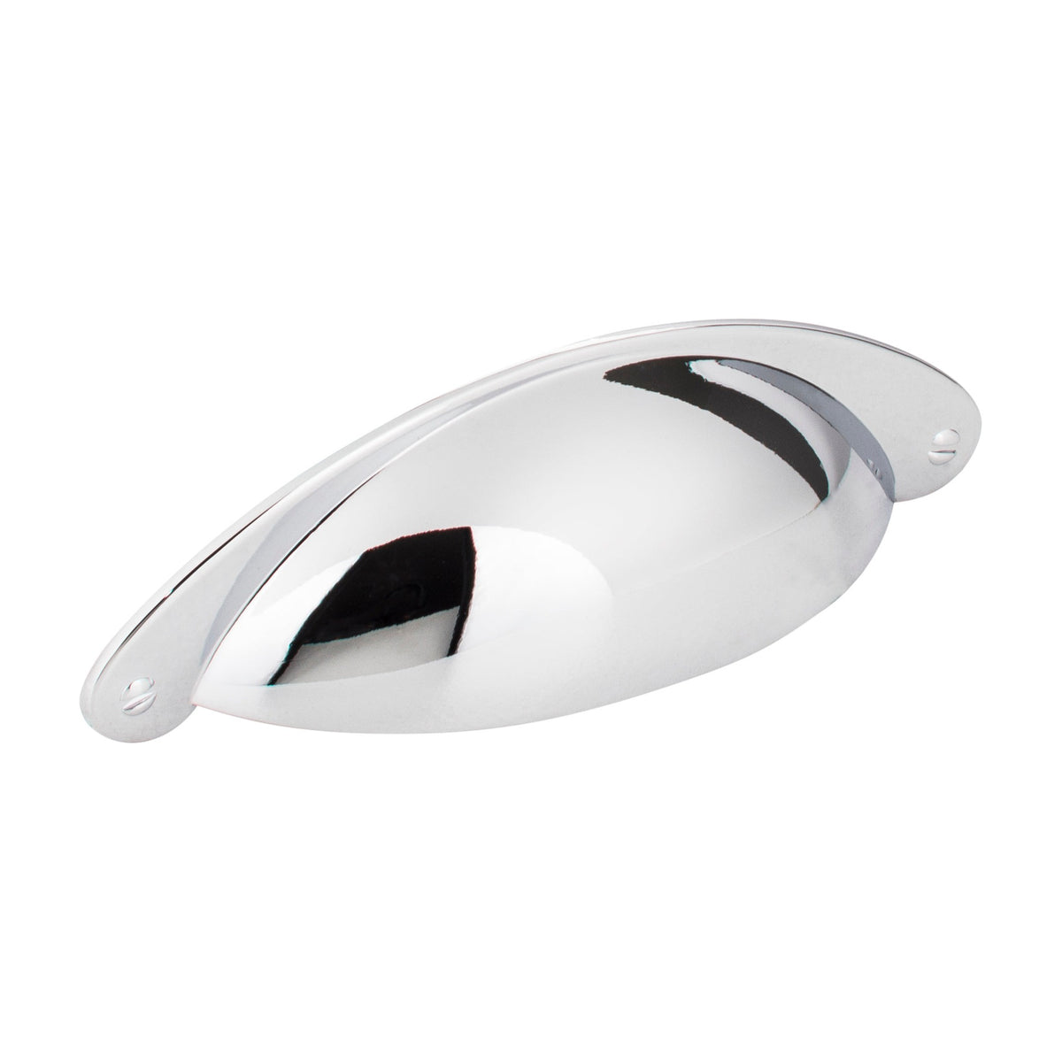 Jeffrey Alexander Lyon Handle in Polished Chrome, 3" Cup