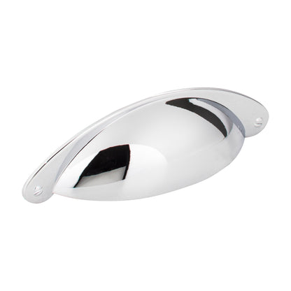 Jeffrey Alexander Lyon Handle in Polished Chrome, 3" Cup