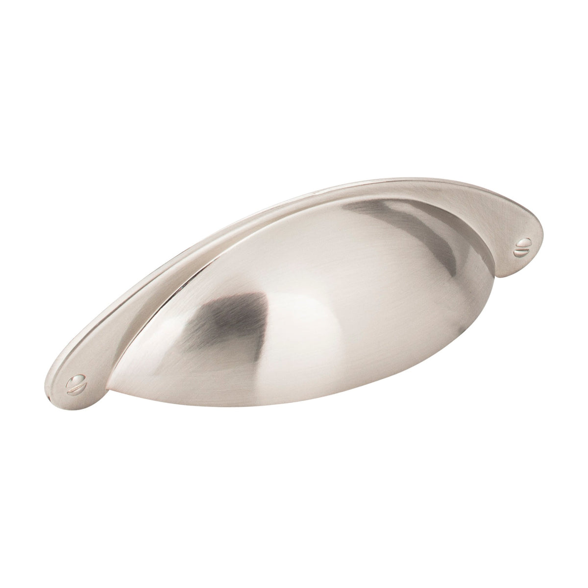 Jeffrey Alexander Lyon Handle in Satin Nickel, 3" Cup