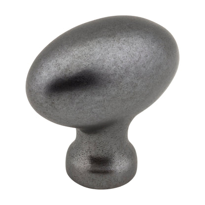 Jeffrey Alexander Lyon Handle in Gun Metal, Knob