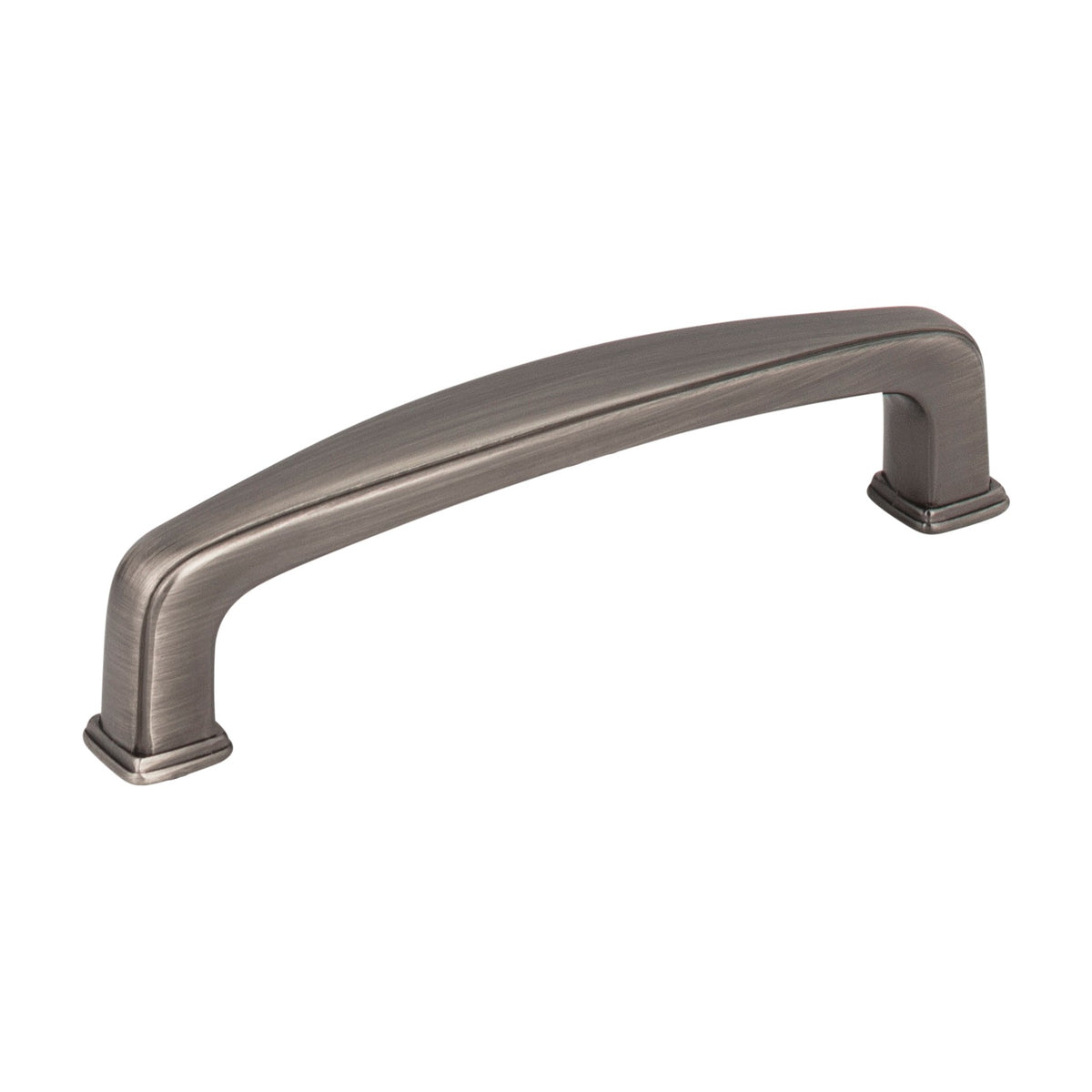 Jeffrey Alexander Milan 1 Handle in Brushed Pewter, 3 3/4"