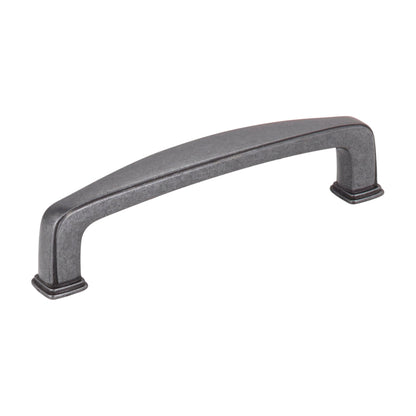 Jeffrey Alexander Milan 1 Handle in Gun Metal, 3 3/4"