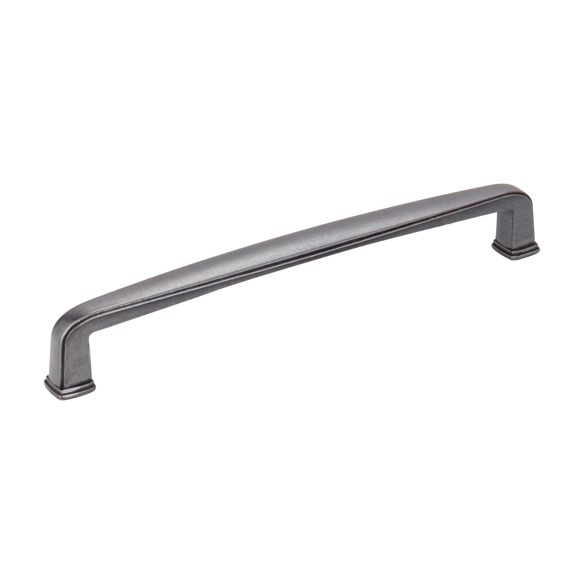 Jeffrey Alexander Milan 1 Handle in Gun Metal, 6 1/4"