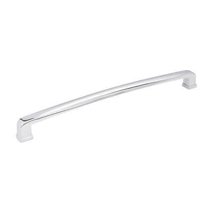 Jeffrey Alexander Milan 1 Handle in Polished Chrome, 12" Appliance Handle