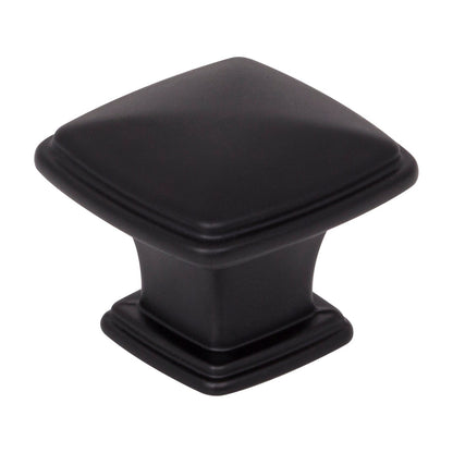 Jeffrey Alexander Milan 1 Handle in Matte Black, Knob