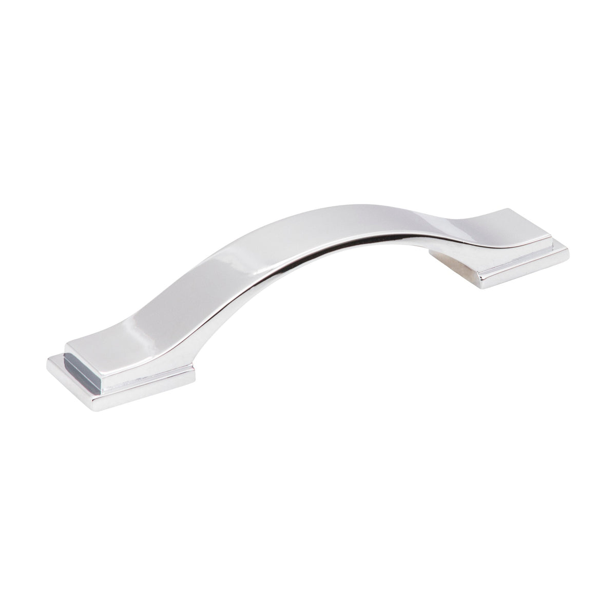 Jeffrey Alexander Mirada Handle in Polished Chrome, 3 3/4"