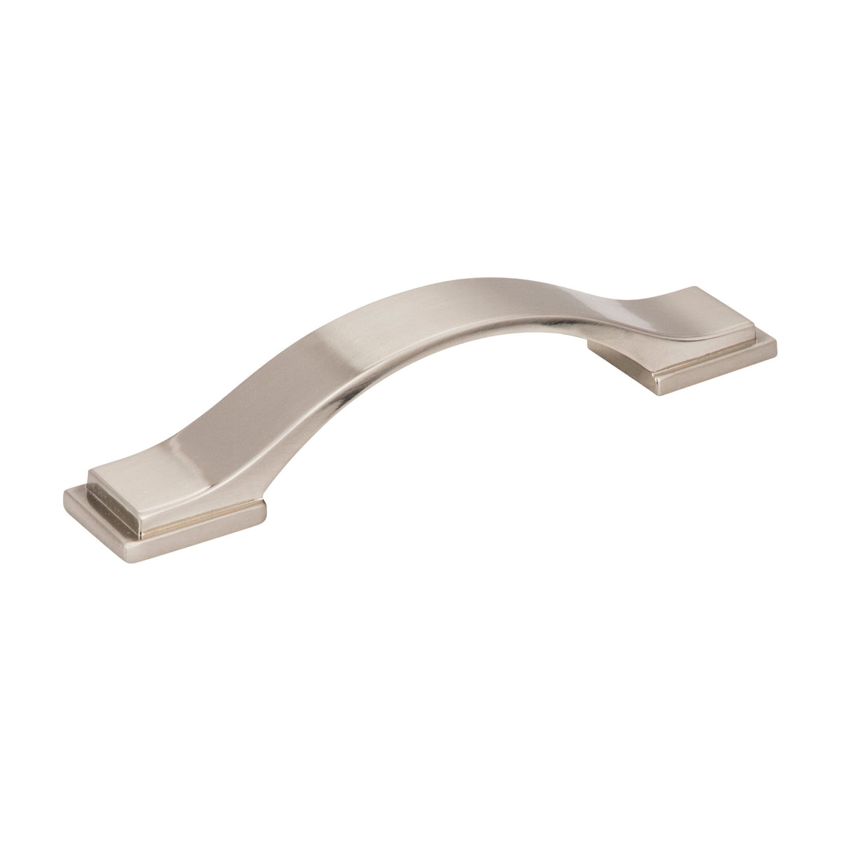 Jeffrey Alexander Mirada Handle in Satin Nickel, 3 3/4"