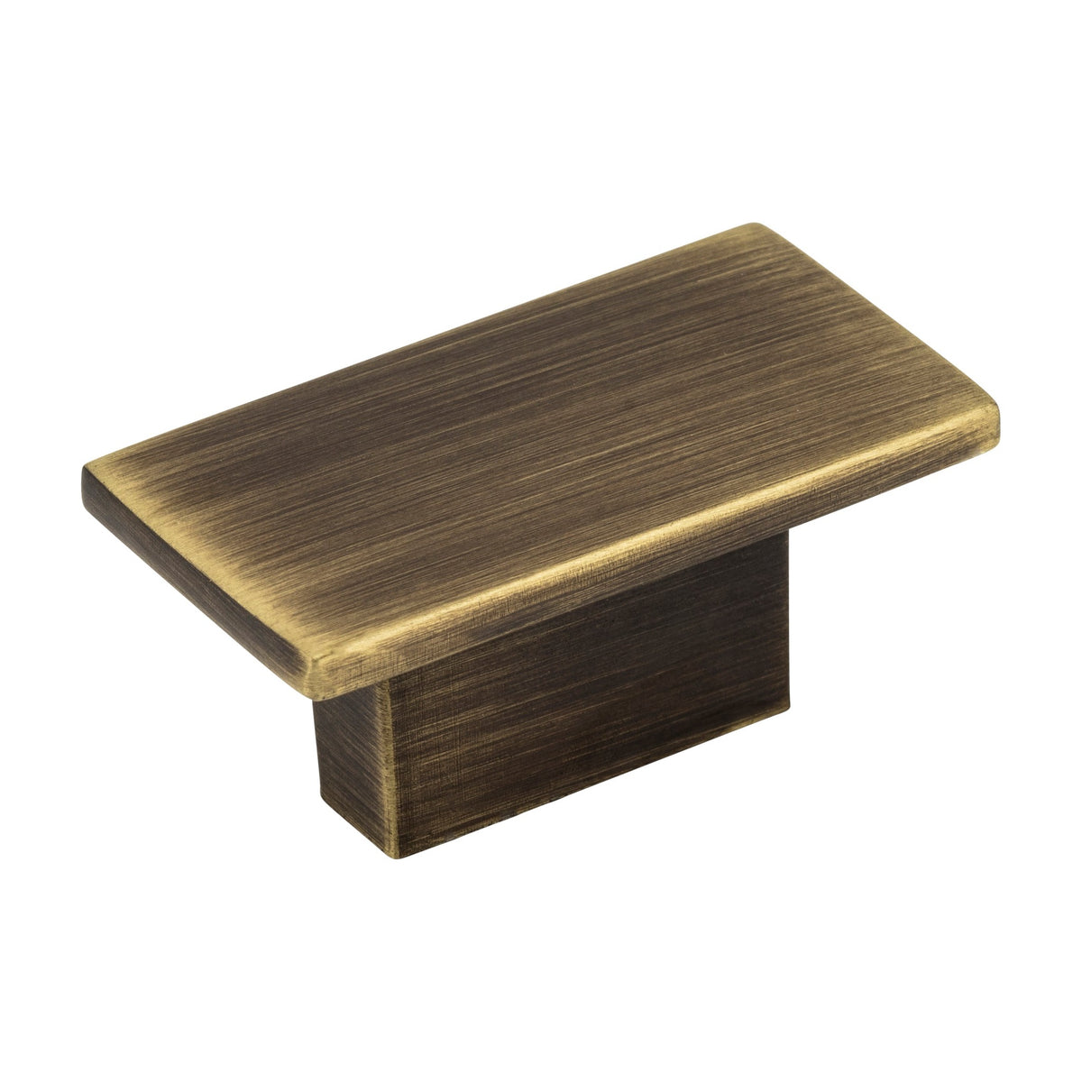 Jeffrey Alexander Mirada Handle in Antique Brushed Satin Brass, Knob