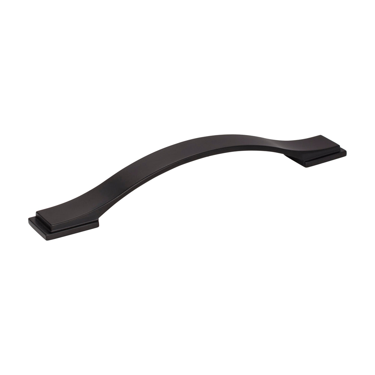 Jeffrey Alexander Mirada Handle in Matte Black, 6 1/4"