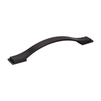 Jeffrey Alexander Mirada Handle in Matte Black, 6 1/4"