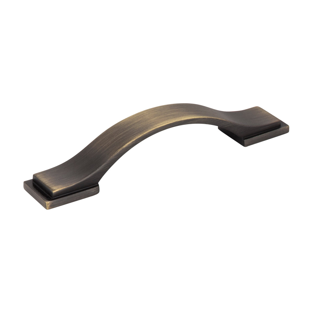 Jeffrey Alexander Mirada Handle in Antique Brushed Satin Brass, 3 3/4"