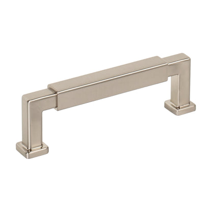 Jeffrey Alexander Nash Handle in Satin Nickel, 3 3/4"