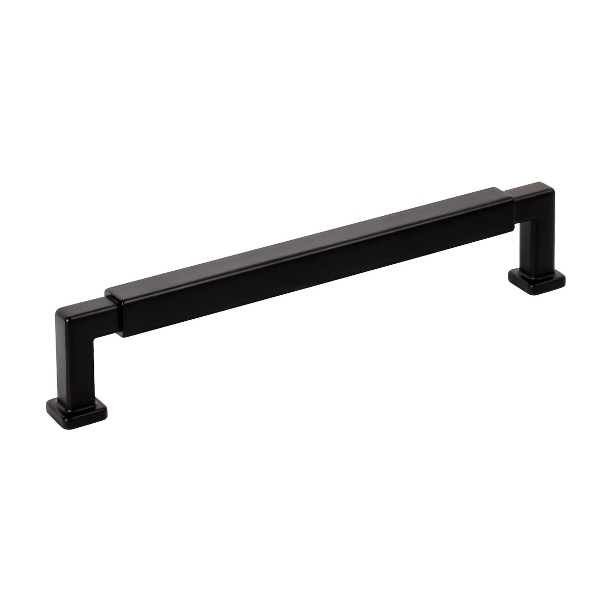 Jeffrey Alexander Nash Handle in Matte Black, 6 1/4"