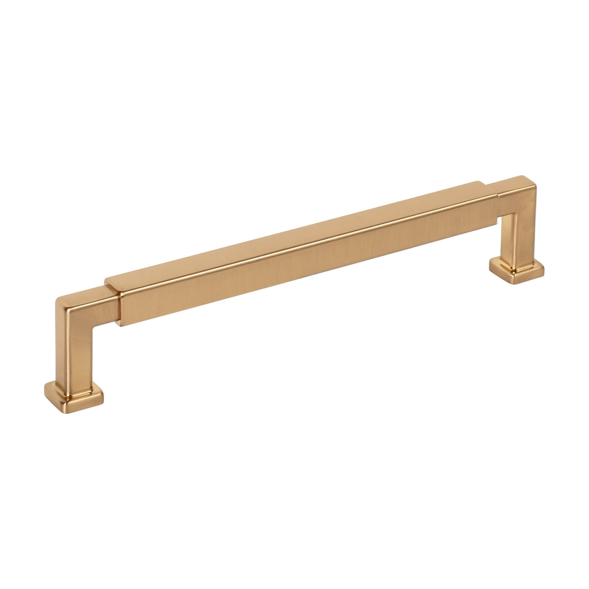 Jeffrey Alexander Nash Handle in Satin Bronze, 6 1/4"