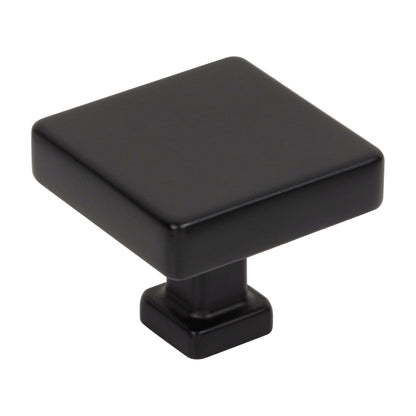 Jeffrey Alexander Nash Handle in Matte Black, Knob