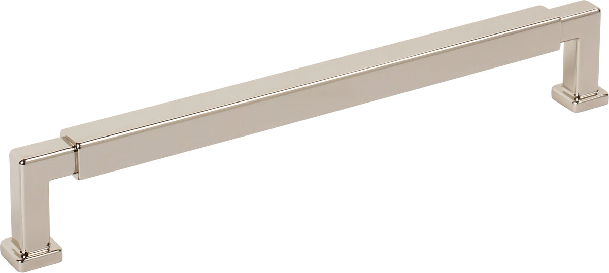 Jeffrey Alexander Nash Handle in Polished Nickel, 7 1/2"