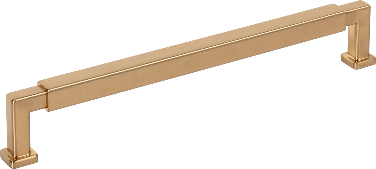 Jeffrey Alexander Nash Handle in Satin Bronze, 7 1/2"