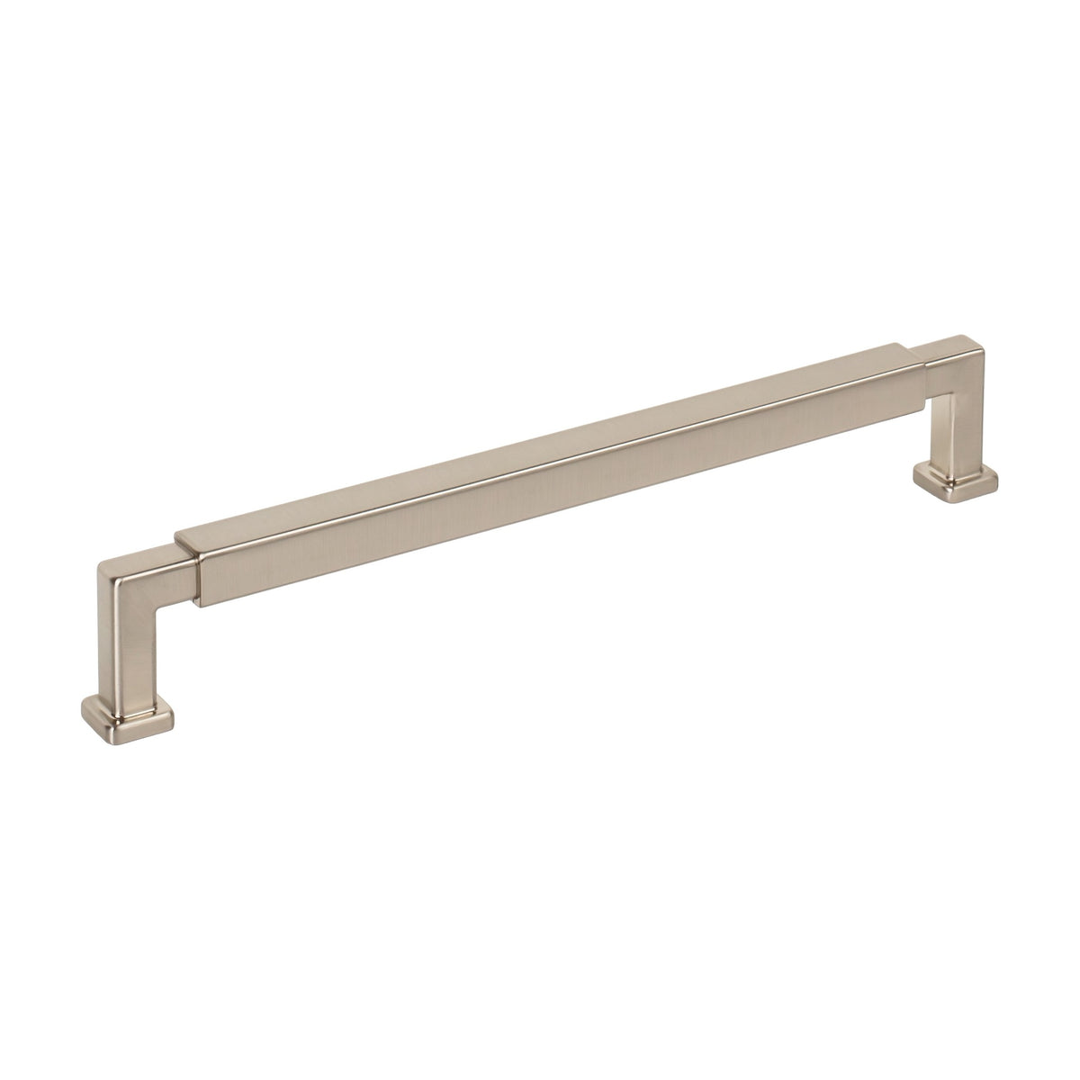 Jeffrey Alexander Nash Handle in Satin Nickel, 7 1/2"