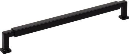Jeffrey Alexander Nash Handle in Matte Black, 8 13/16"