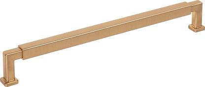 Jeffrey Alexander Nash Handle in Satin Bronze, 8 13/16"