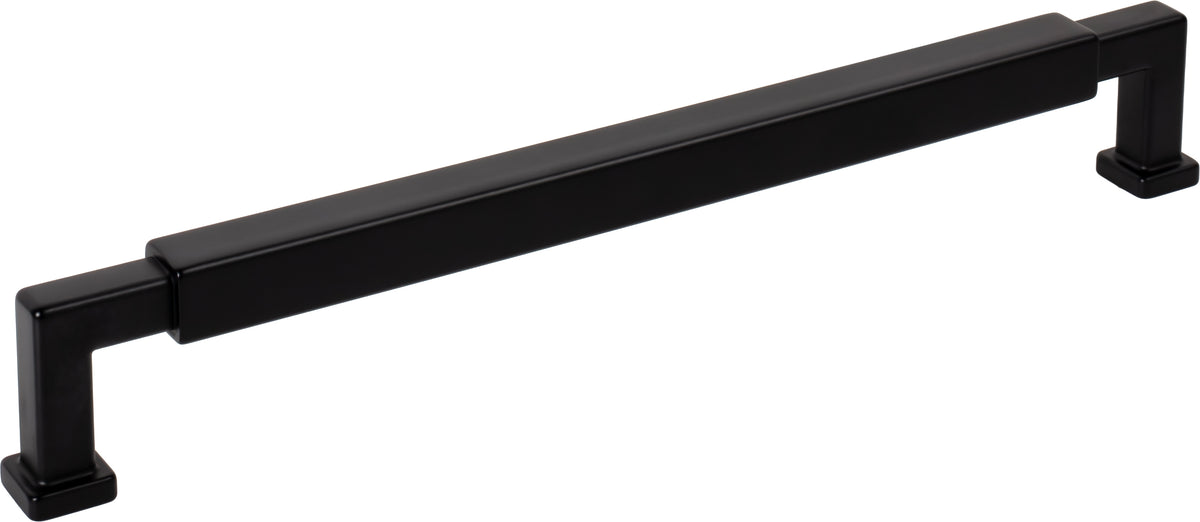 Jeffrey Alexander Nash Handle in Matte Black, 12" Appliance Handle
