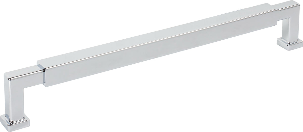 Jeffrey Alexander Nash Handle in Polished Chrome, 12" Appliance Handle