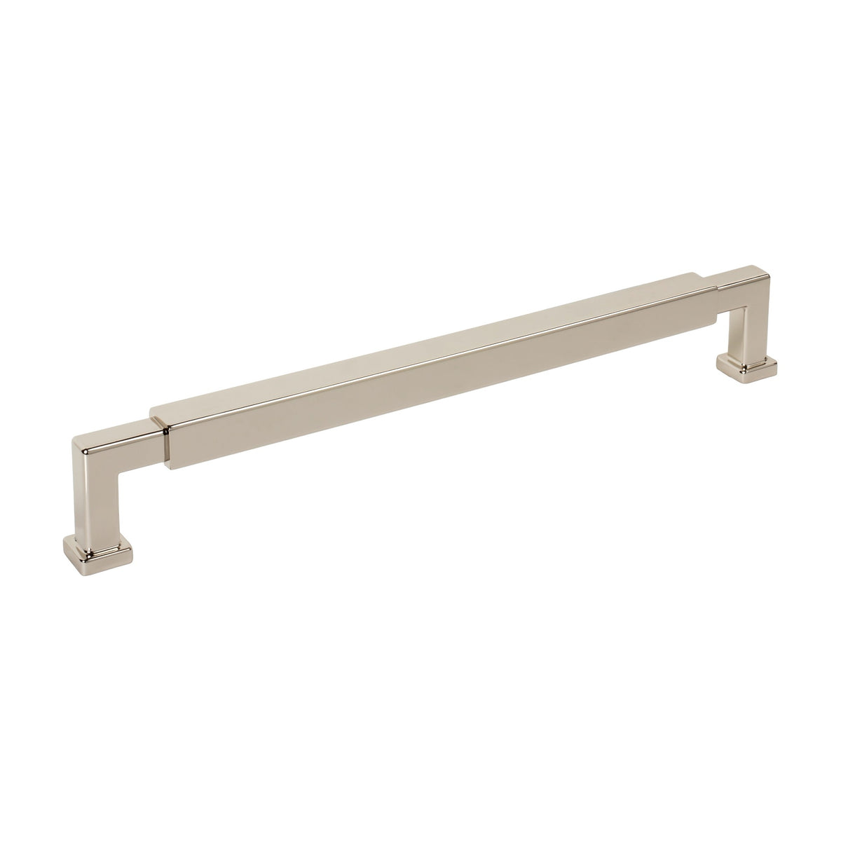 Jeffrey Alexander Nash Handle in Polished Nickel, 12" Appliance Handle