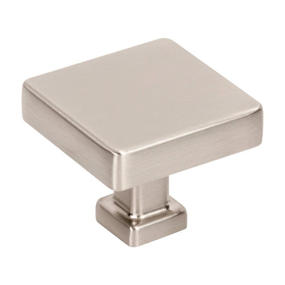 Jeffrey Alexander Nash Handle in Satin Nickel, Knob
