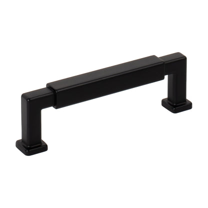 Jeffrey Alexander Nash Handle in Matte Black, 3 3/4"