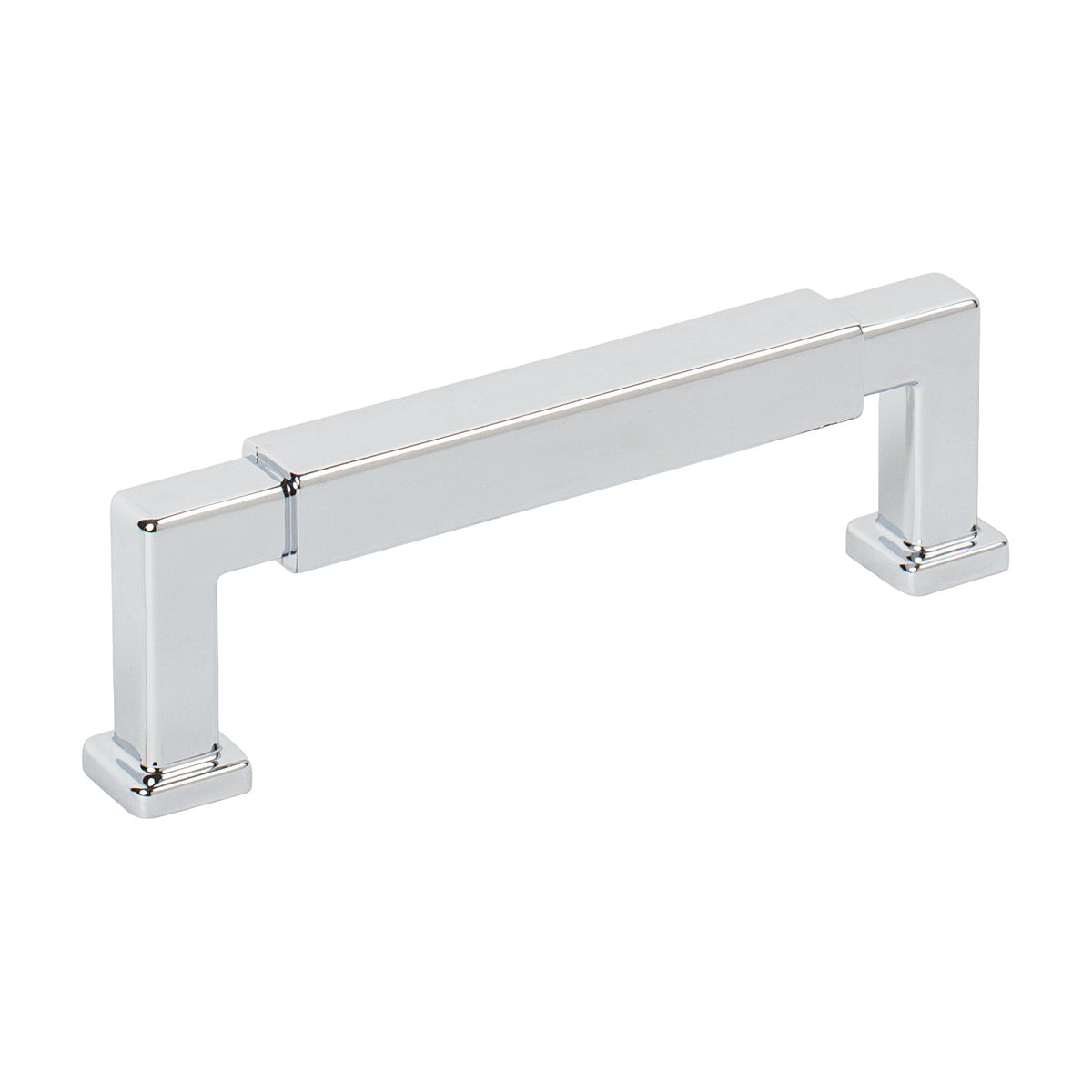 Jeffrey Alexander Nash Handle in Polished Chrome, 3 3/4"