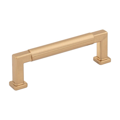 Jeffrey Alexander Ogden Handle in Satin Bronze, 3 3/4"