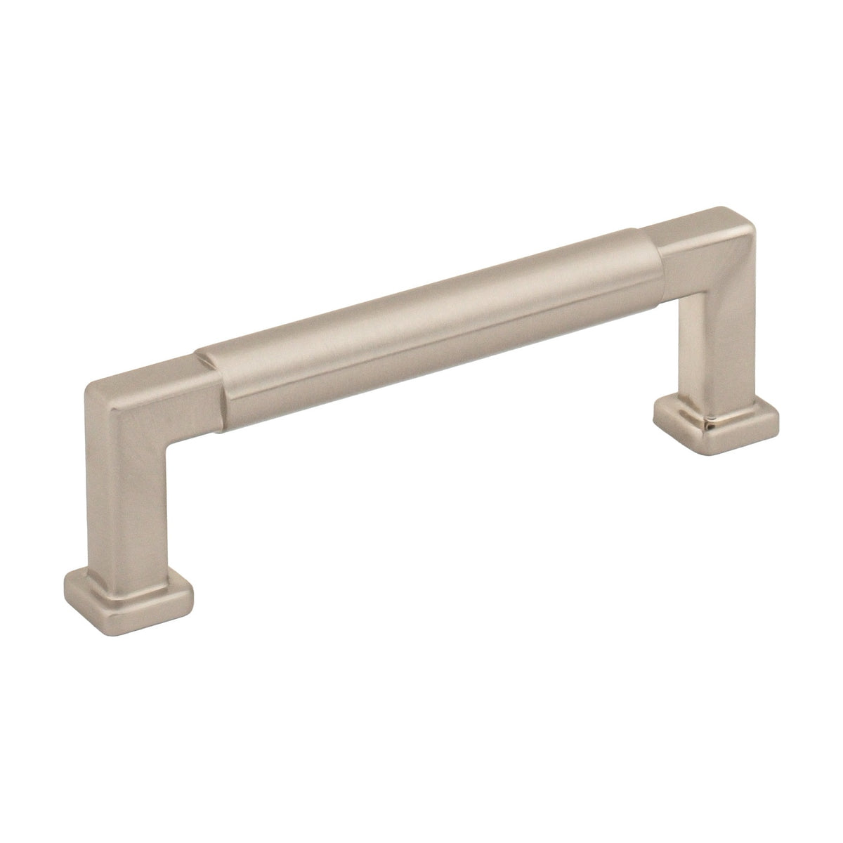 Jeffrey Alexander Ogden Handle in Satin Nickel, 3 3/4"