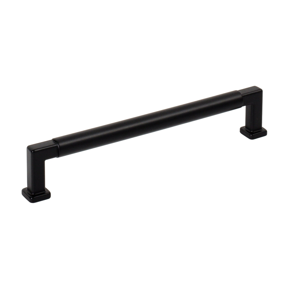 Jeffrey Alexander Ogden Handle in Matte Black, 6 1/4"