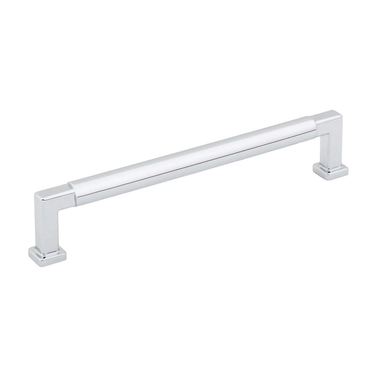 Jeffrey Alexander Ogden Handle in Polished Chrome, 6 1/4"