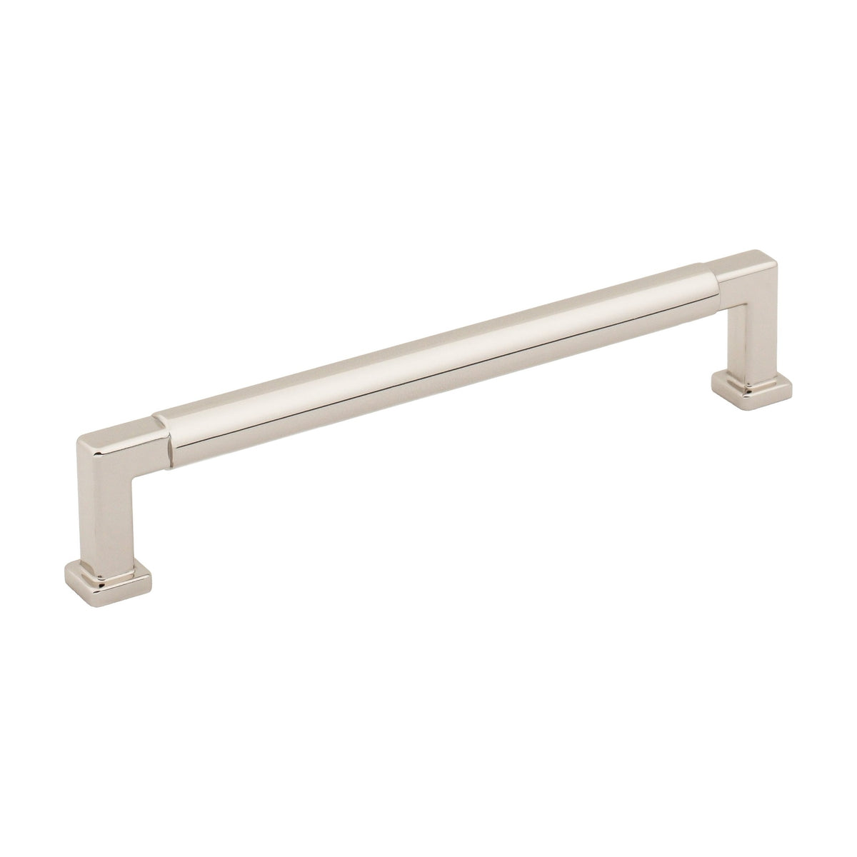 Jeffrey Alexander Ogden Handle in Polished Nickel, 6 1/4"