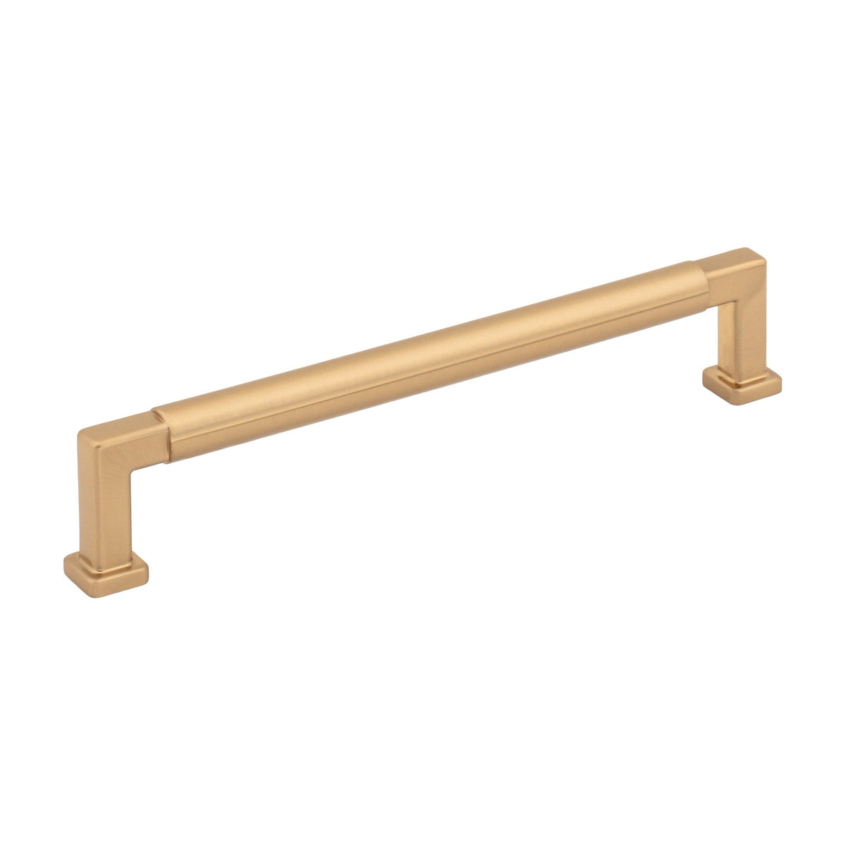 Jeffrey Alexander Ogden Handle in Satin Bronze, 6 1/4"