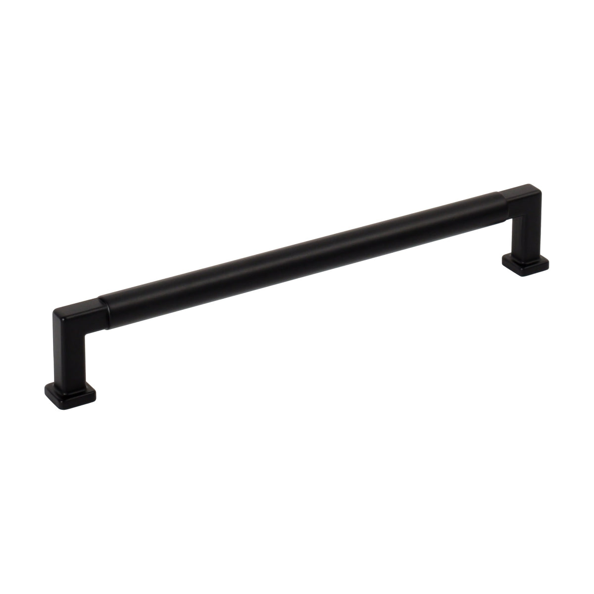 Jeffrey Alexander Ogden Handle in Matte Black, 7 1/2"