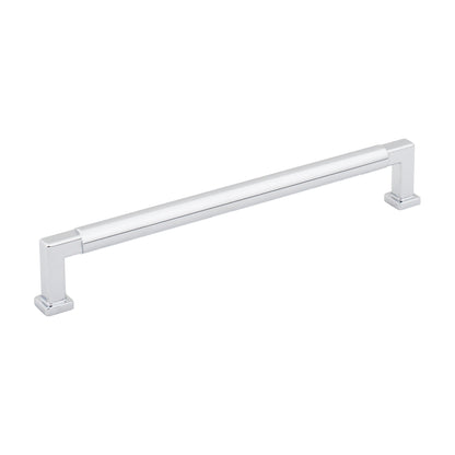Jeffrey Alexander Ogden Handle in Polished Chrome, 7 1/2"
