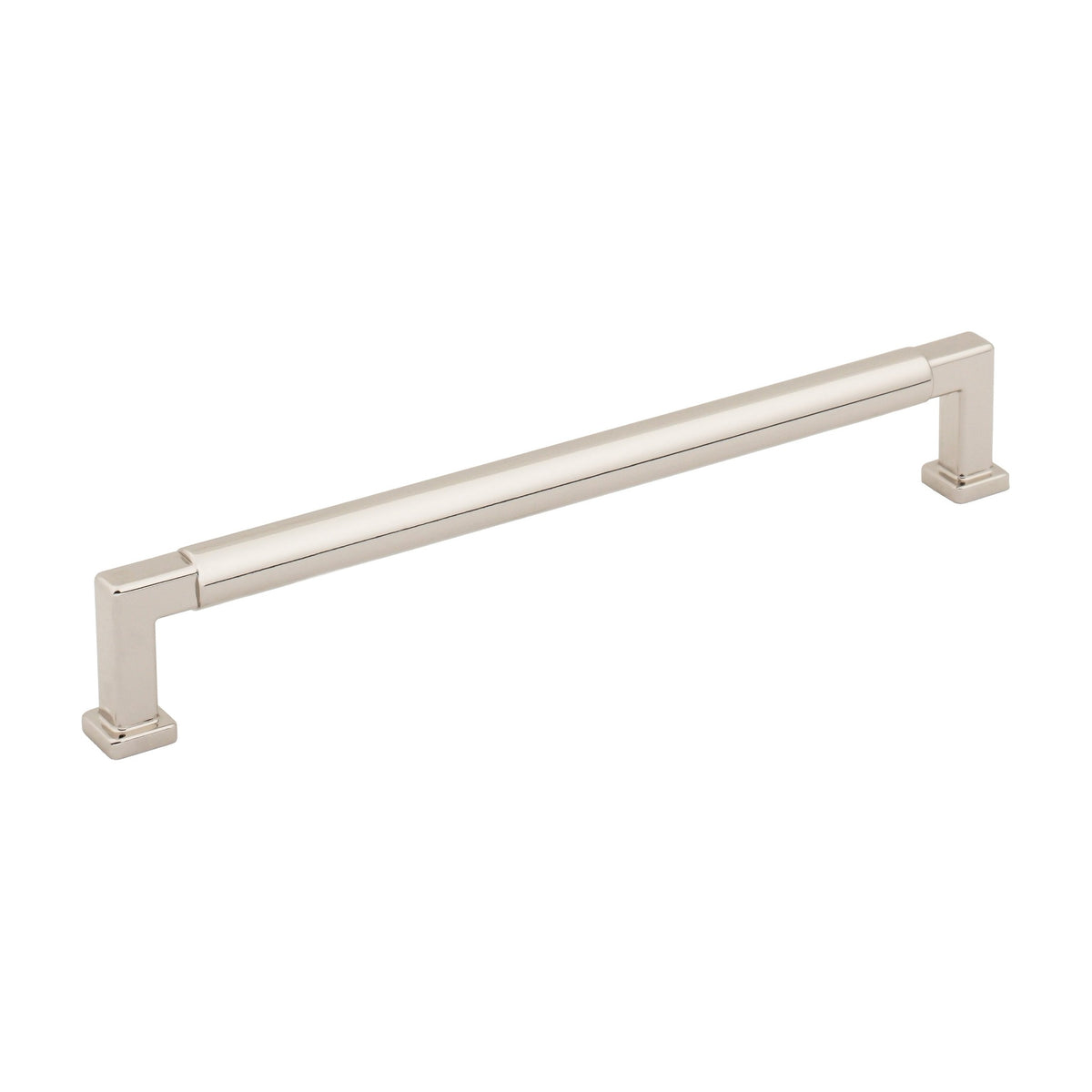 Jeffrey Alexander Ogden Handle in Polished Nickel, 7 1/2"