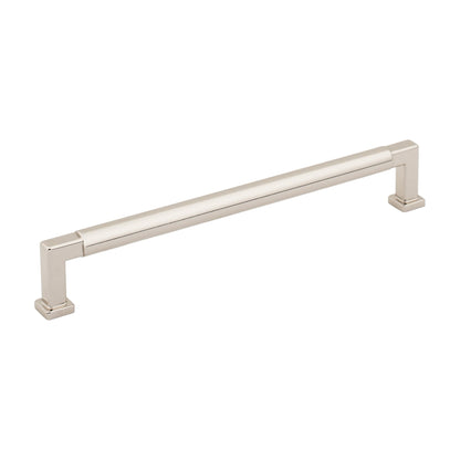 Jeffrey Alexander Ogden Handle in Polished Nickel, 7 1/2"