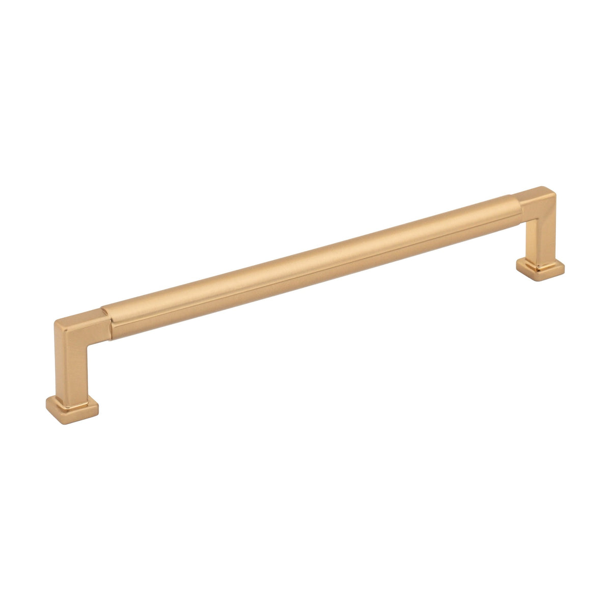 Jeffrey Alexander Ogden Handle in Satin Bronze, 7 1/2"