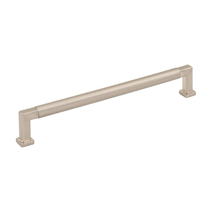 Jeffrey Alexander Ogden Handle in Satin Nickel, 7 1/2"