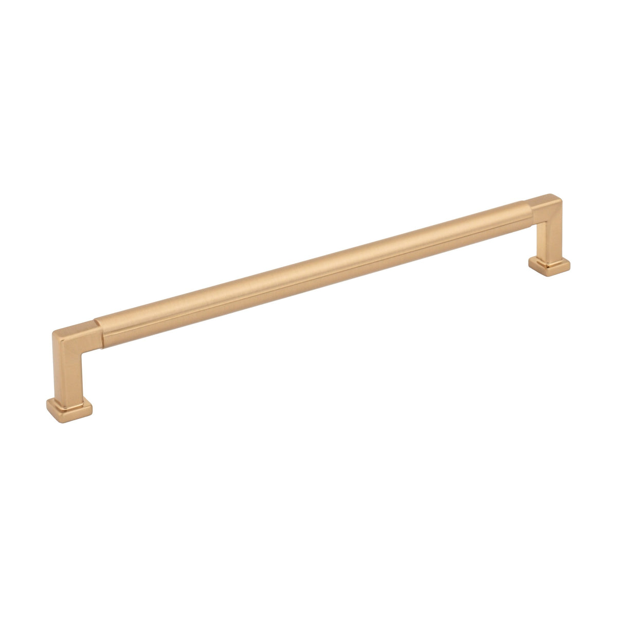Jeffrey Alexander Ogden Handle in Satin Bronze, 8 13/16"
