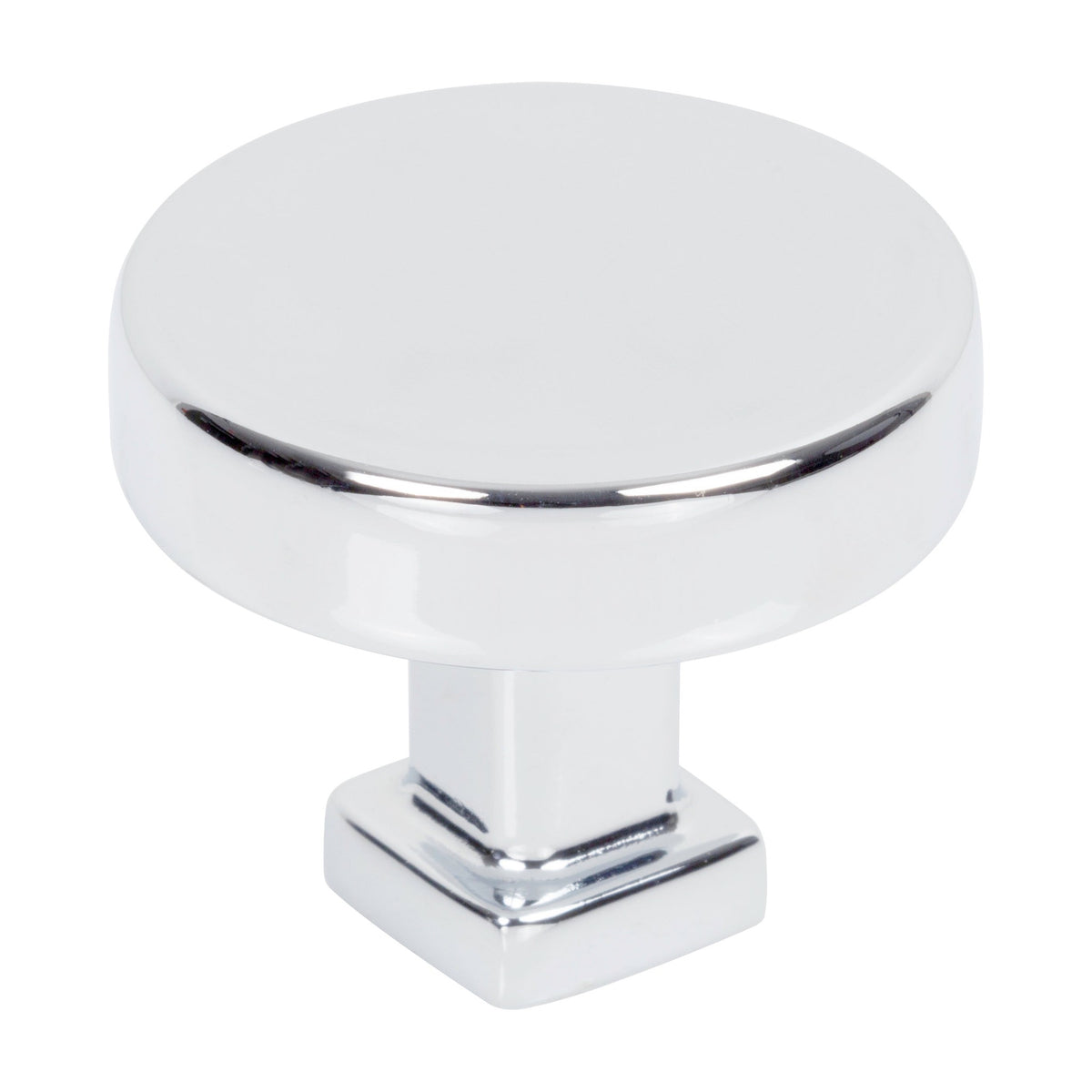 Jeffrey Alexander Ogden Handle in Polished Chrome, Knob