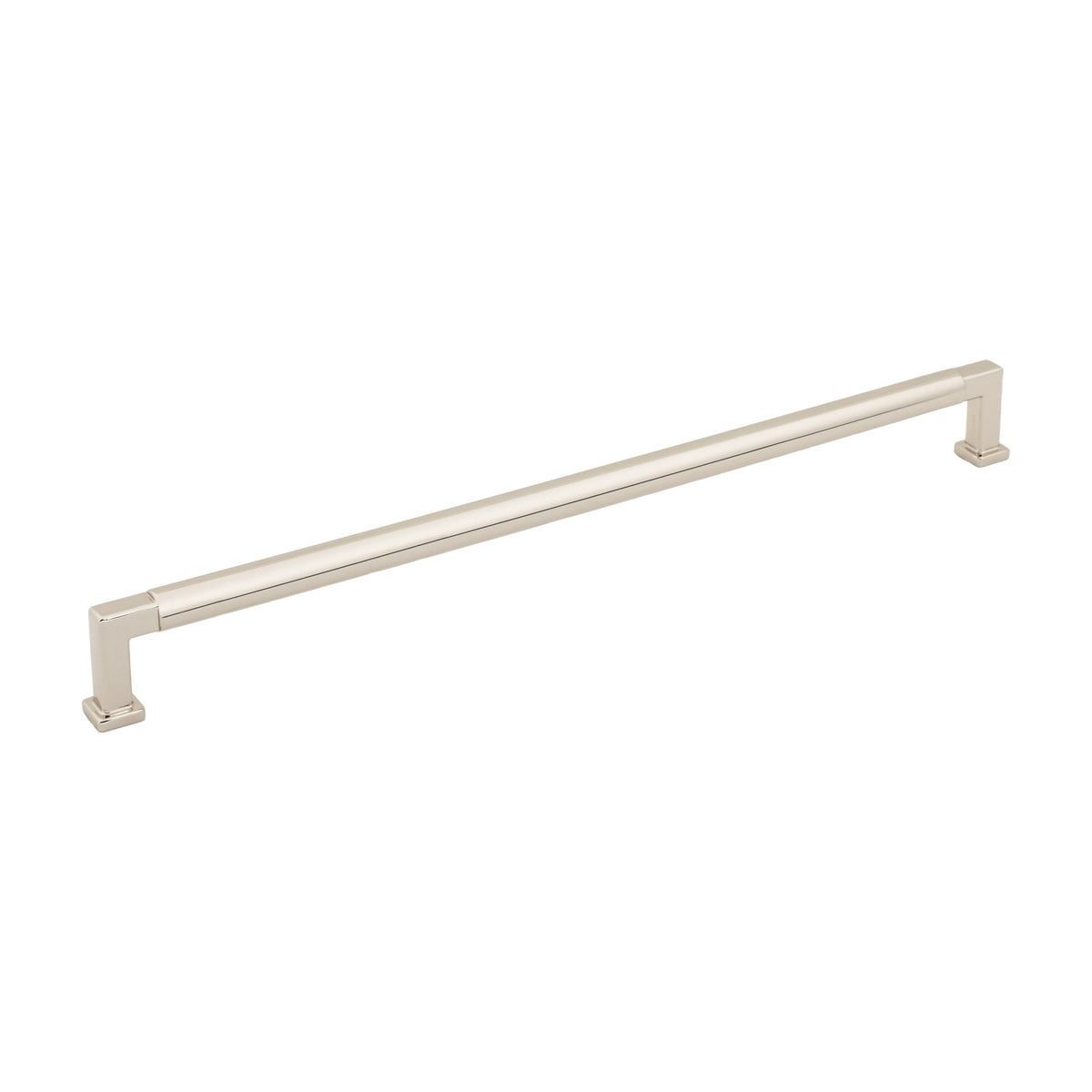 Jeffrey Alexander Ogden Handle in Polished Nickel, 12"