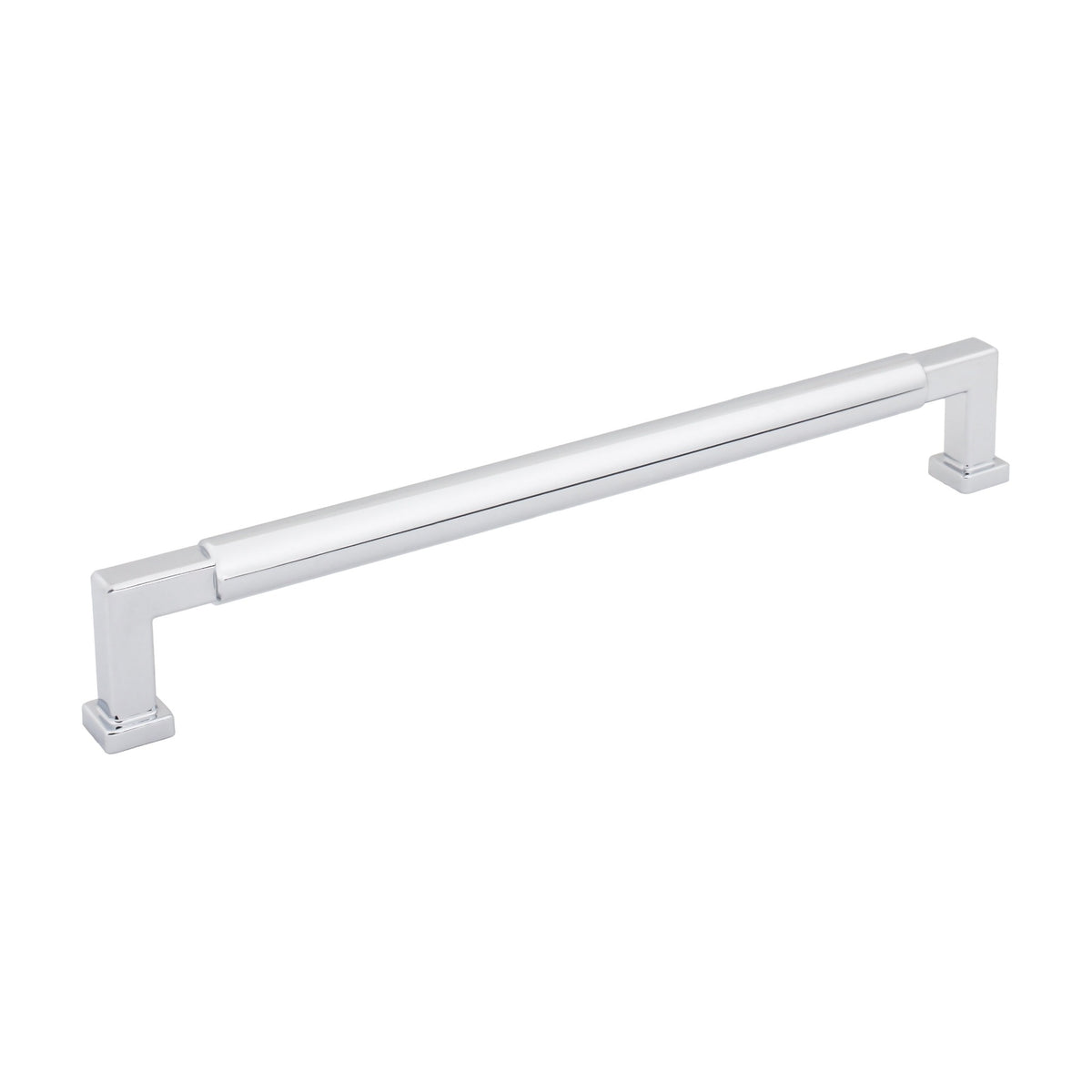 Jeffrey Alexander Ogden Handle in Polished Chrome, 12" Appliance Handle