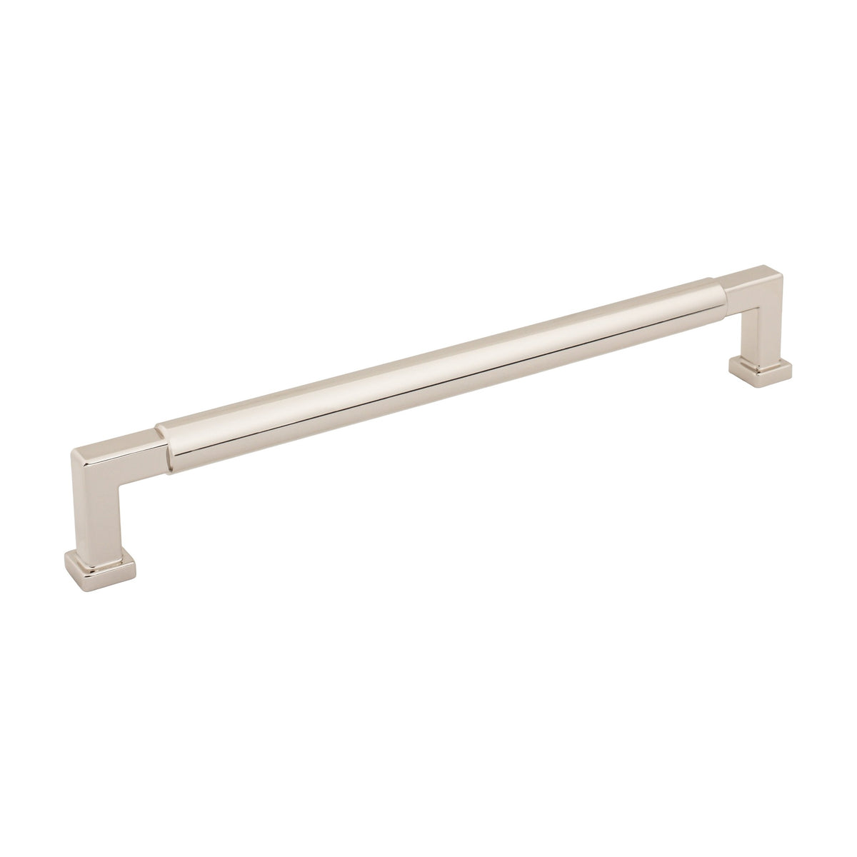 Jeffrey Alexander Ogden Handle in Polished Nickel, 12" Appliance Handle