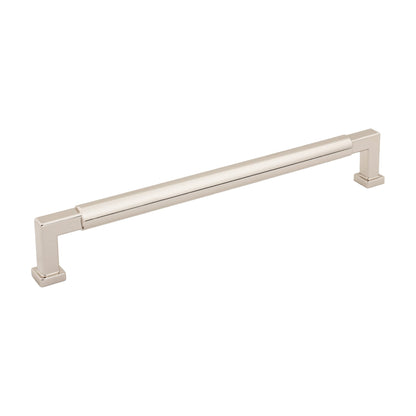 Jeffrey Alexander Ogden Handle in Polished Nickel, 12" Appliance Handle