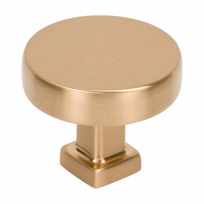 Jeffrey Alexander Ogden Handle in Satin Bronze, Knob